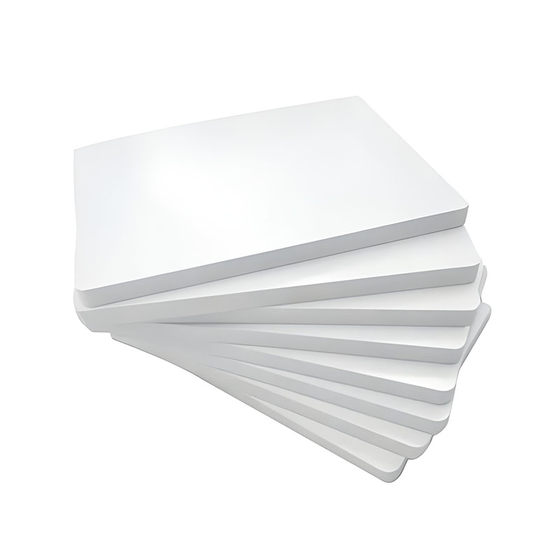 Fehér extrudált PVC hablap